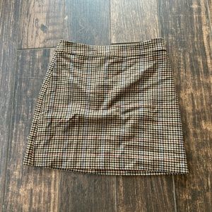 NWT Jcrew Houndsooth Pencil Skirt